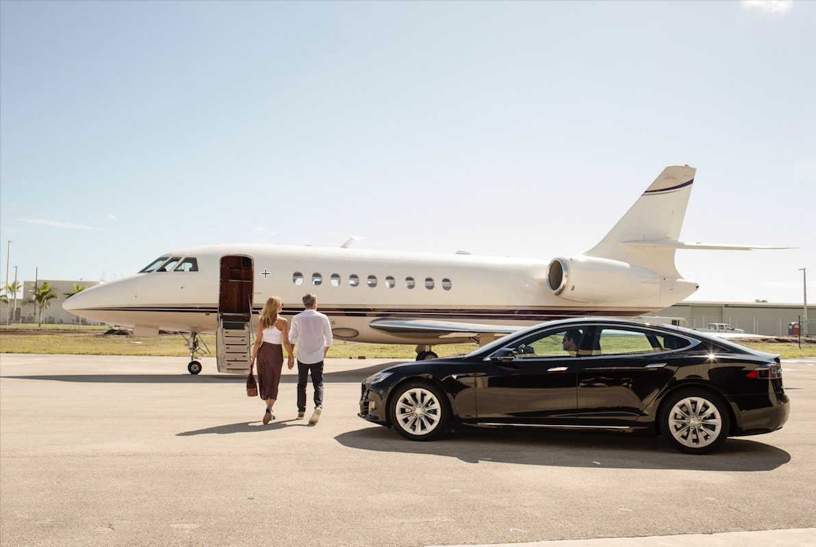 A private jet